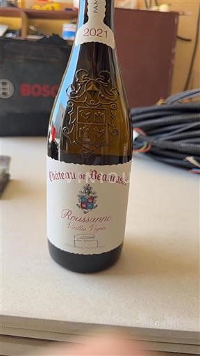 Vallée du Rhône Châteauneuf-du-pape Château Beaucastel Roussanne Vieilles Vignes 2021