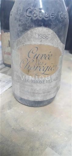 Rhônetal Côtes-du-Rhône-Dörfer Cuvée des Chorégies 1986