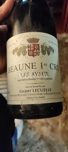 Borgoña No especificado Premier Cru Gilbert Lecuelle Les Avaux 2000