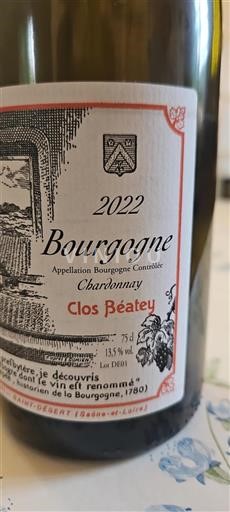 Borgogna Clos Béatey 2022