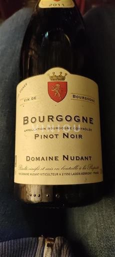 Borgonha Domaine Nudant 2011
