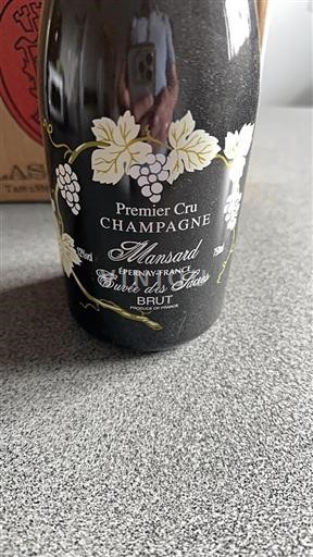 Champagne Premier Cru Mansard Cuv%c3%a9e des Sacres Senza annata