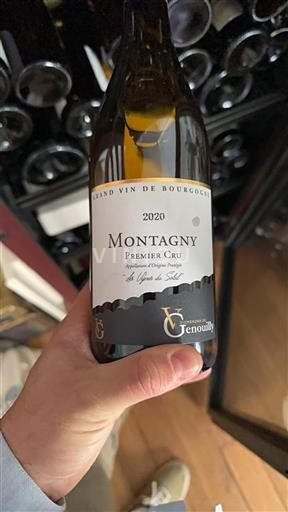 Burgundsko Montagny Premier Cru Vignerons de Genouilly Les Vignes du Soleil 2020