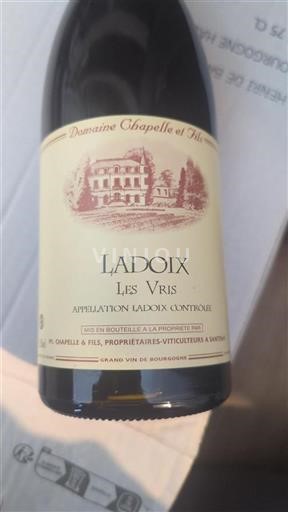 Burgundsko Ladoix Domaine Chapelle et Fils Les Vris 2014