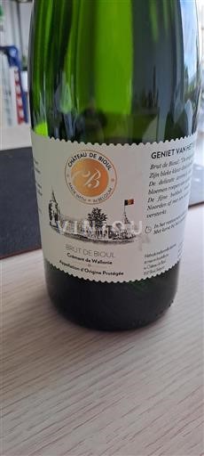 Valonia Crémant de Wallonie Château Bioul Brut de Bioul 2024