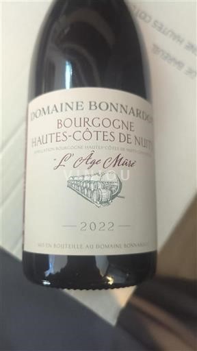 Bourgondië Niet gespecificeerd Domaine Bonnardot L'Âge Mûr 2022