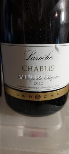 Bourgondië Chablis Laroche Héritage du Chapitre 2022