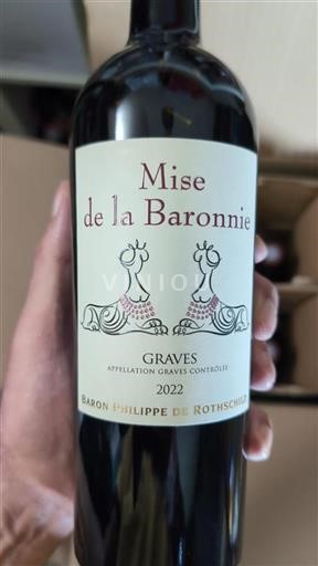 Bordeaux Graves Baron Philippe de Rothschild Mise de la Baronnie 2022