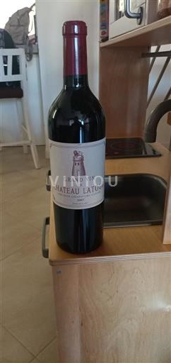 Bordeaux Pauillac Premier Grand Cru Château Latour Grand Vin 2007