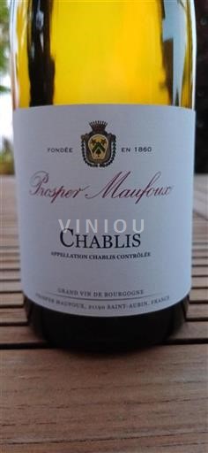 Borgogna Chablis Prosper Maufoux 2023