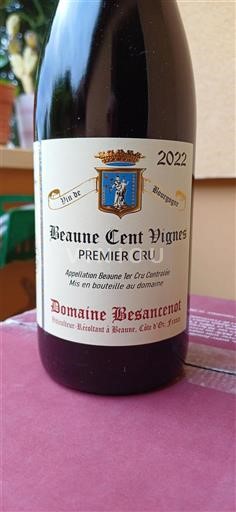 Borgoña No especificado Premier Cru Domaine Besancenot 2022