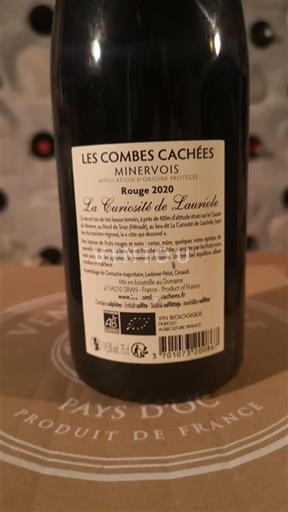 Languedoc Minervois Les Combes Cachées La Curiosité de Lauriolé 2020