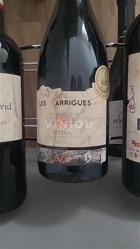 Vin Rouge sec Les Arriques 2017 France Languedoc Fitou