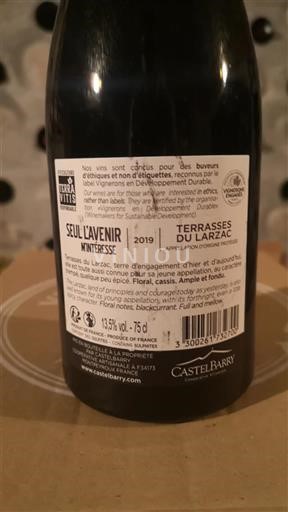 Languedoc Terrasses-du-Larzac CastelBarry Seul l'Avenir m'Intéresse 2019