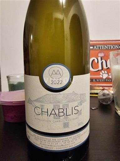 Bourgogne Chablis Domaine Cauroy 2022