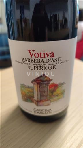 Piémont Barbera d'Asti Cascina Carlòt Votiva 2021