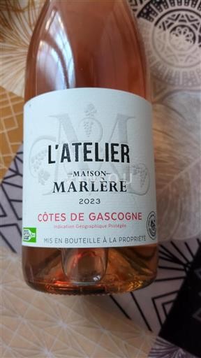 Sydvestfrankrig Côtes de Gascogne Maison Marlère L'Atelier 2023