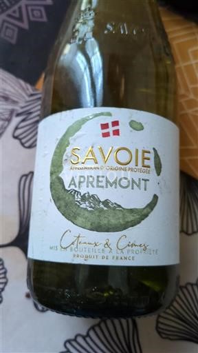 Savoie en Bugey Apremont Coteaux & Cimes Niet-geïntegreerd