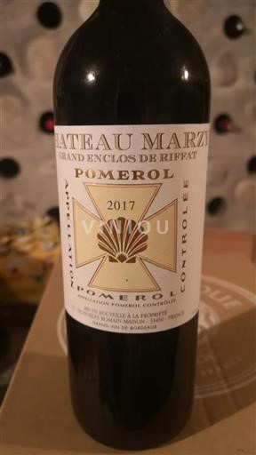 Bordeaux Pomerol Château Marzy Grand Enclos de Riffat 2017