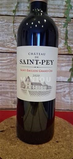 Bordeaux Saint-Émilion Grand Cru Grand Cru Château Saint-Pey 2020