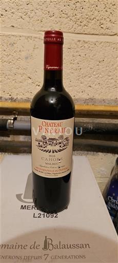 Jihozápad Cahors Château Pineraie 2016