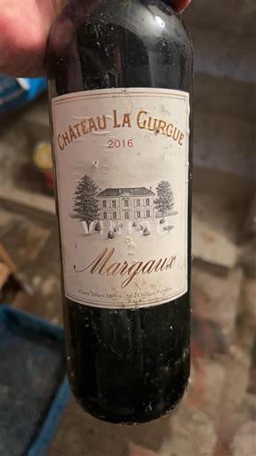 Bordeaux Margaux Château La Gurgue 2016