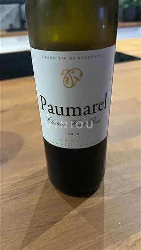 Bordeaux Graves Château Haut-Reys Paumarel 2014
