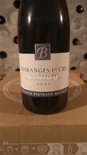 Burgundy Maranges Premier Cru Domaine Bertrand Bachelet La Fussière 2022