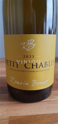 Burgund Petit-Chablis Romain Bonnet 2023