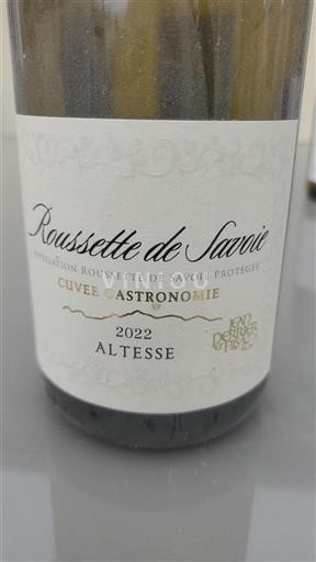 Savoie og Bugey Roussette de Savoie Jean Perrier et Fils Gastronomie 2022