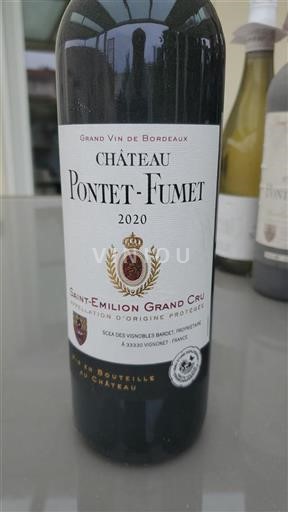 Bordeaux Saint-Émilion Grand Cru Grand Cru Château Pontet-Fumet 2020