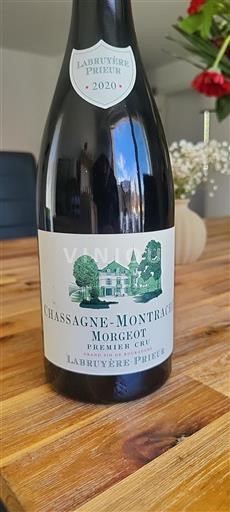 Burgundi Chassagne-Montrachet Premier Cru Labruyère-Prieur Morgeot 2020