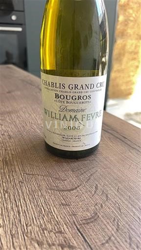 Bourgogne Chablis grand cru Grand Cru Domaine William Fèvre Bourogne C%c3%b4te Bouguerots 2008