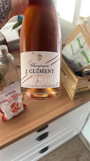 Champagne J. Clément Brut Icke årgångsbetecknad