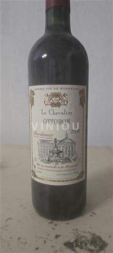 Bordeaux Le Chevalier Ottobon 2009