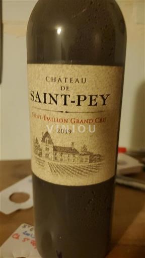 Bordeaux Saint-Émilion Grand Cru Château Saint-Pey 2019