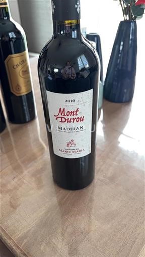 Sydvestfrankrig Madiran Vignobles Marie Maria Mont Arou 2016
