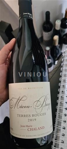 Burgundi Mâcon ja Mâcon-kylät Jean-Marie Chaland Terres Rouges 2019