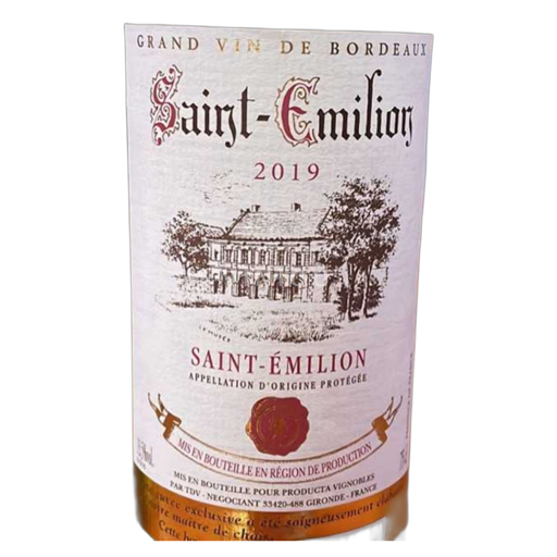 Bordeaux Saint-Émilion Producta Vignobles 2021