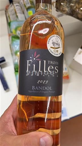 Provence Bandol Domaine Trois Filles 2023