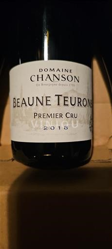 Bourgogne Beaune Premier Cru Domaine Chanson 2018