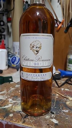 Bordeaux Sauternes Château Roumieu 2003