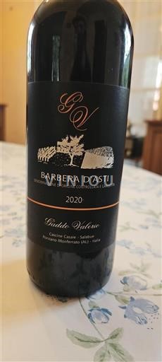 Piémont Barbera d'Asti Gaddo Valerio 2020