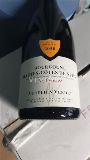 Borgogna Hautes Côtes de Nuits Aurélien Verdet Le Prieuré 2020