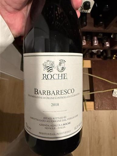 Piedmont Wines Barbaresco Roche 2018