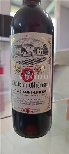 Bordeaux Lussac-saint-émilion Château Chéreau 1997
