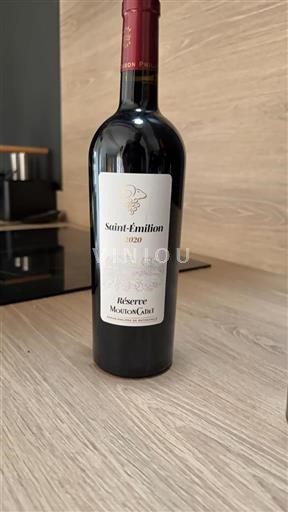 Burdeos Saint-Émilion Mouton Cadet Réserve 2020