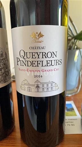 Bordeaux Saint-Émilion Grand Cru Queyron Pindefleurs 2014