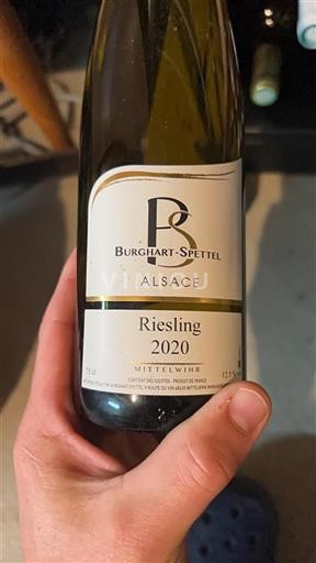 Elzas Riesling Burghart-Spettel 2020