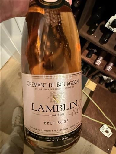 Bourgogne Crémant-de-bourgogne Lamblin & Fils Brut Rosé Non Millésimé
